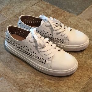 Sam Edelman Raina Womens Perforated Lace Sneaker